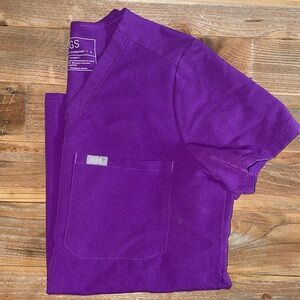 Women’s Figs Catarina Scrub Top Magic Purple